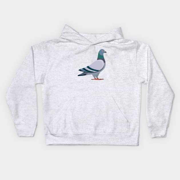 Pigeon Kids Hoodie by NV